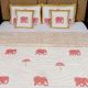 Pink Elephant Jaipuri Quilt